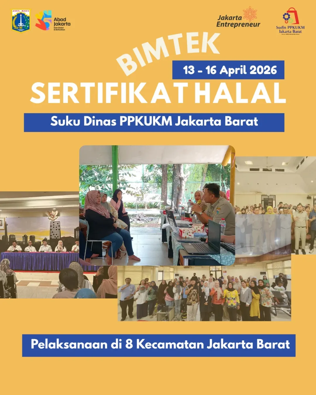 Bimbingan Teknis Sertifikat Halal Jakarta Barat